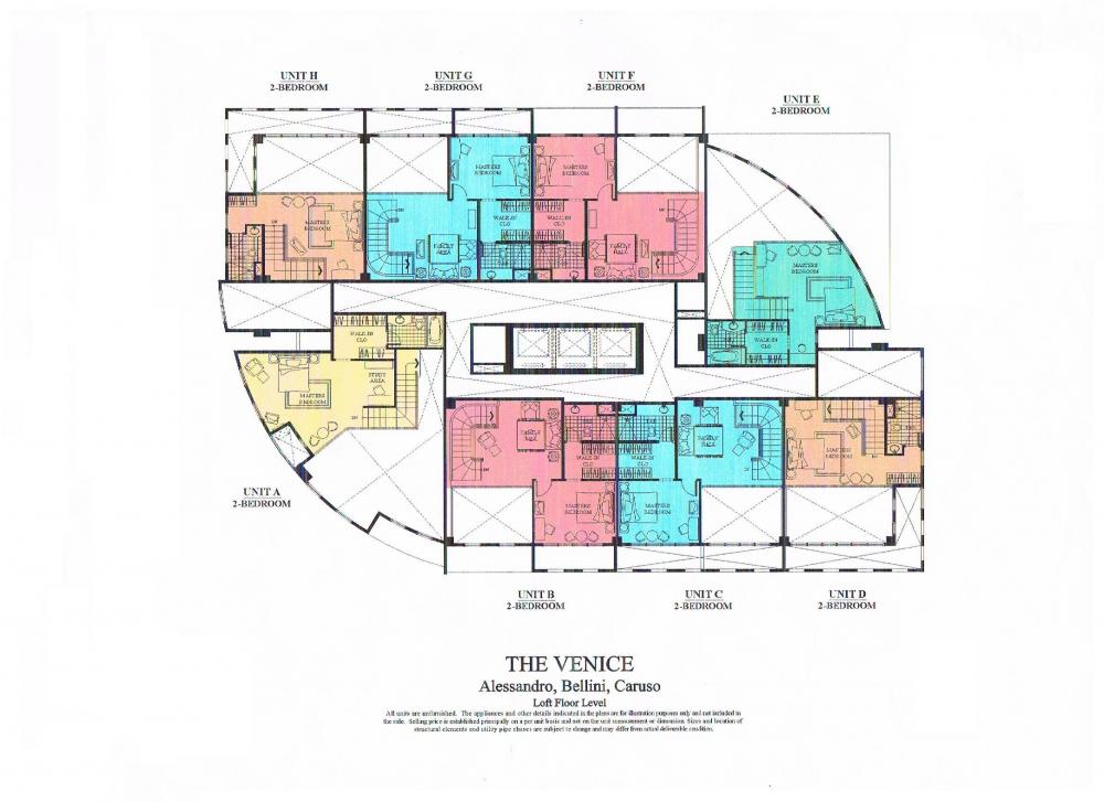 The Venice Luxury Residences Building Plans Condos for Sale