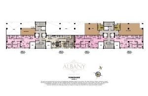 The Albany Yorkshire Tower Floor Plan